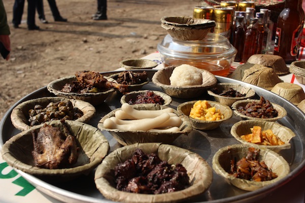 Newari food in Nepal